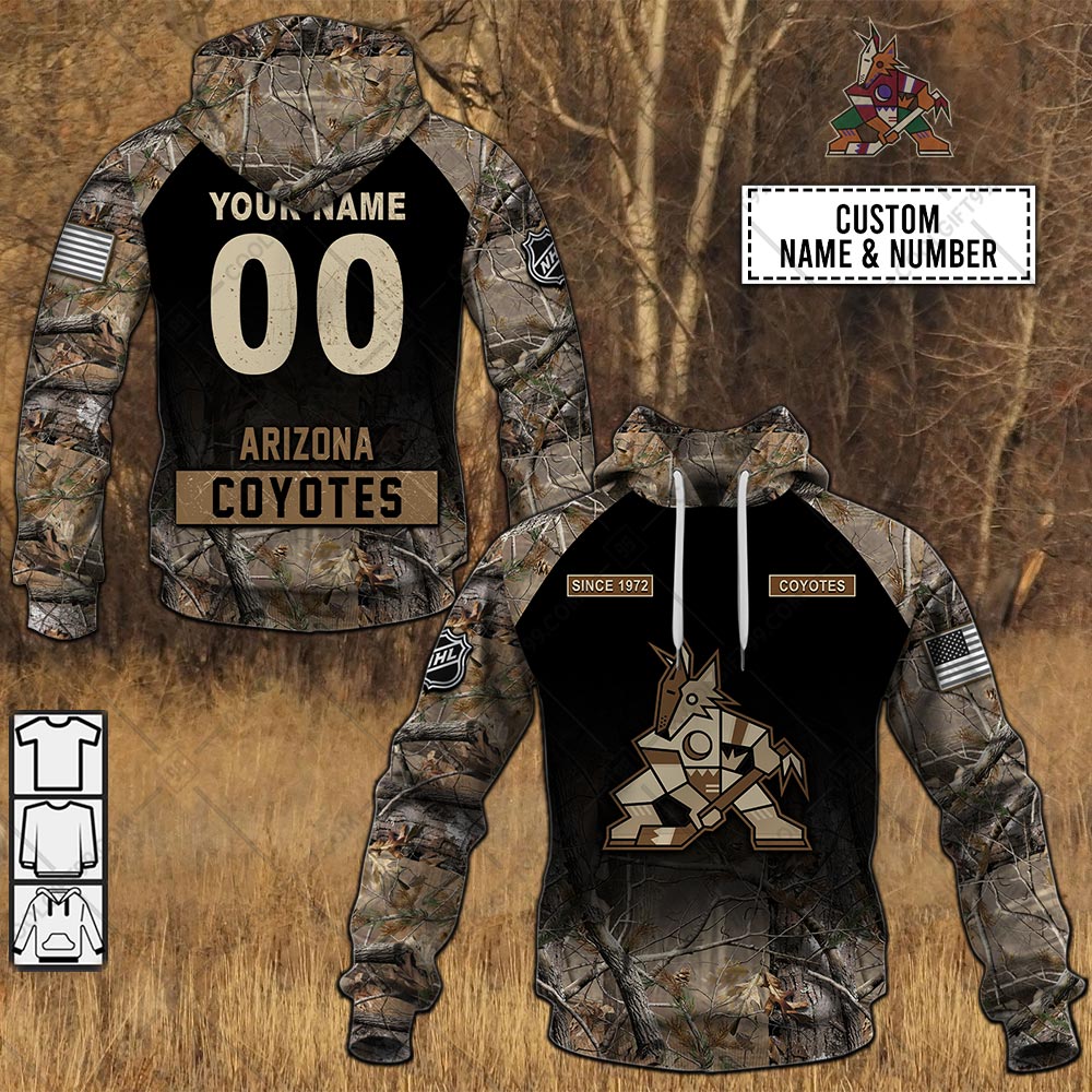 arizona coyotes hunting camouflage custom shirt 8249 iydTY