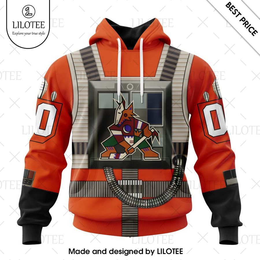 arizona coyotes star wars rebel pilot design custom shirt 1 413