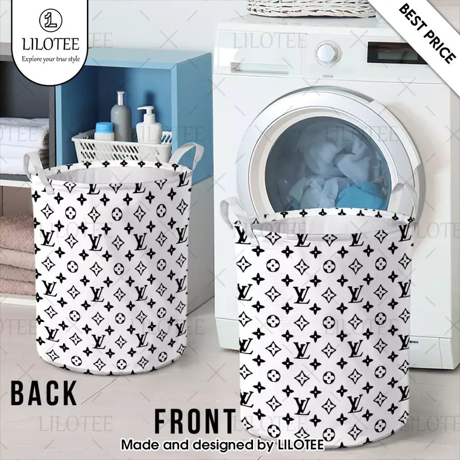 black and white louis vuitton laundry basket 2 391