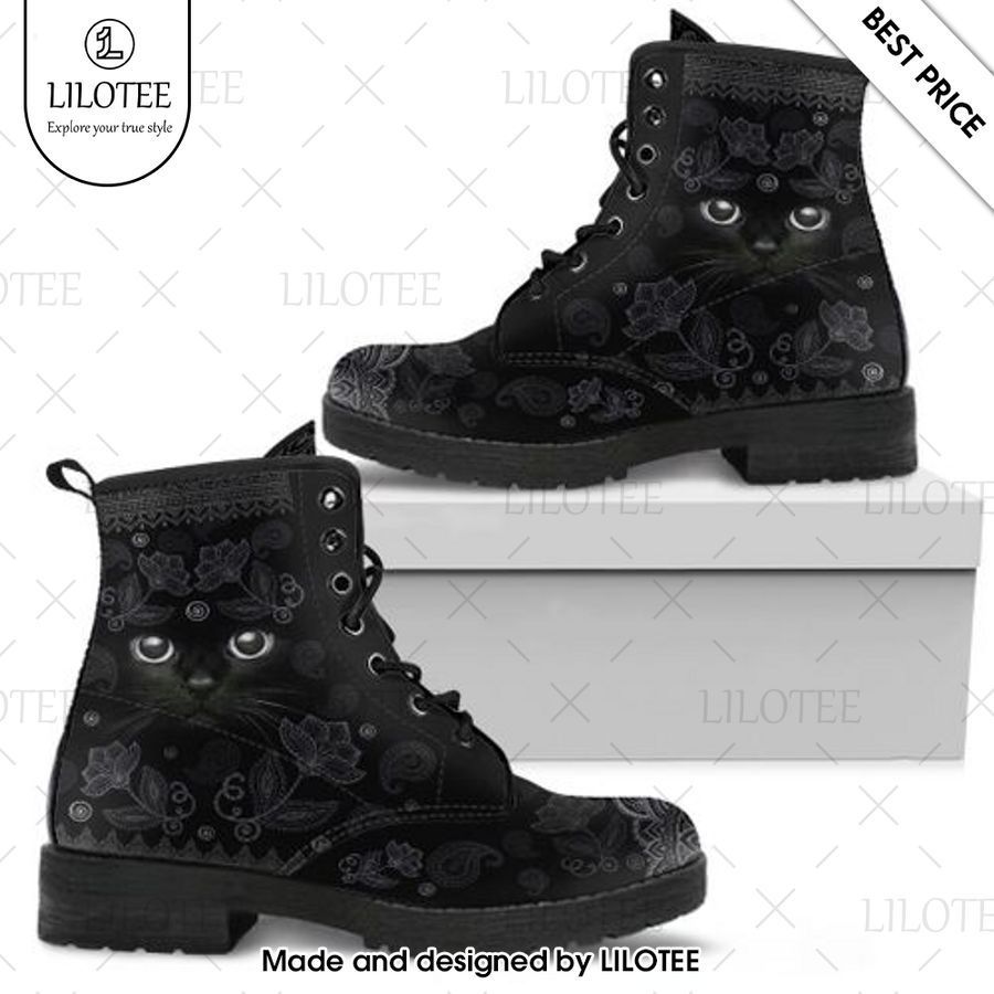 black cat timberland boots 3