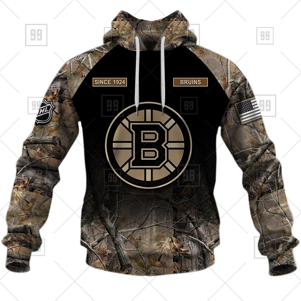 boston bruins hunting camouflage custom shirt 5625 sdCXy