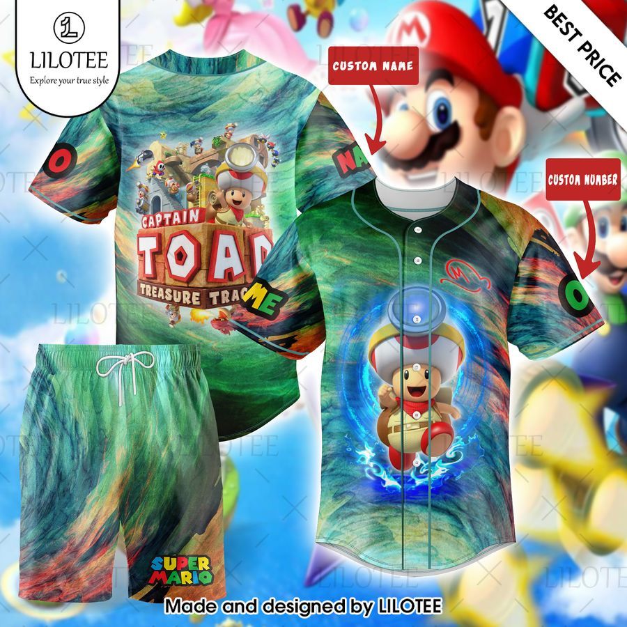 captain toad personalized baseball jersey 1 709