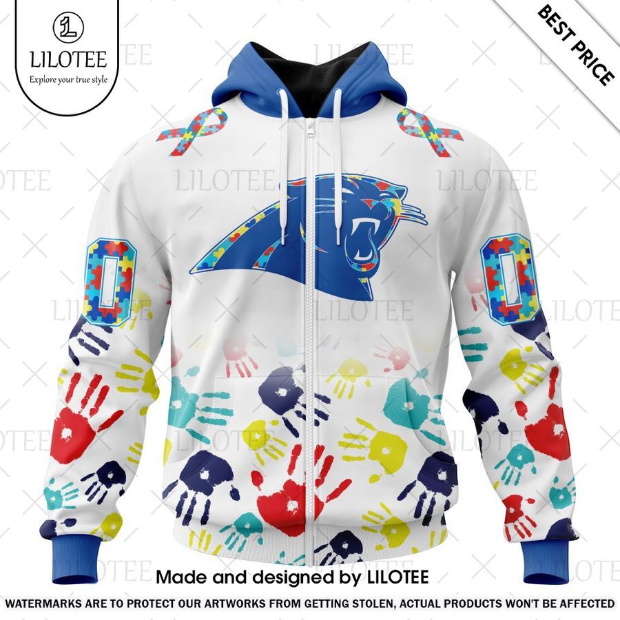 carolina panthers special autism awareness design custom shirt 2 280