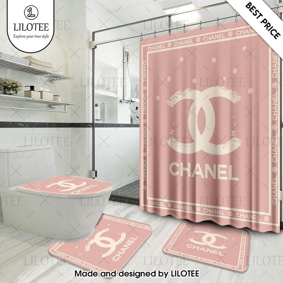 chanel bathroom curtain set 1 997