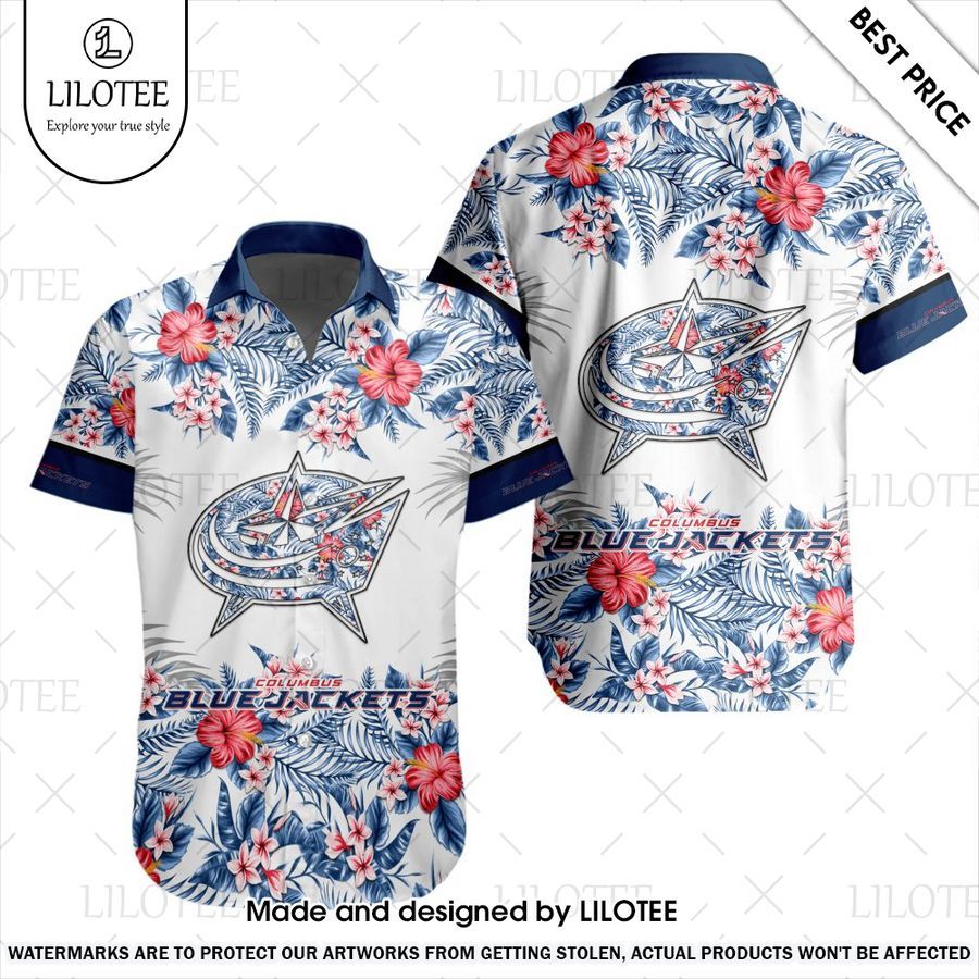columbus blue jackets special hawaiian shirt 1 206