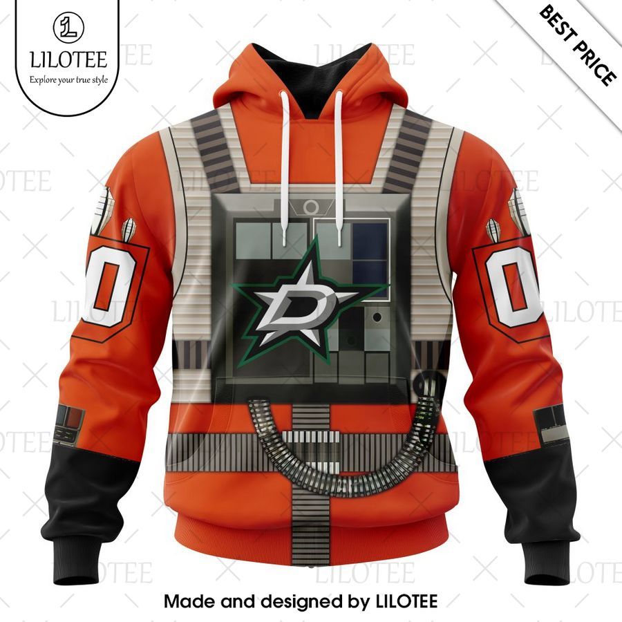 dallas stars star wars rebel pilot design custom shirt 1 460