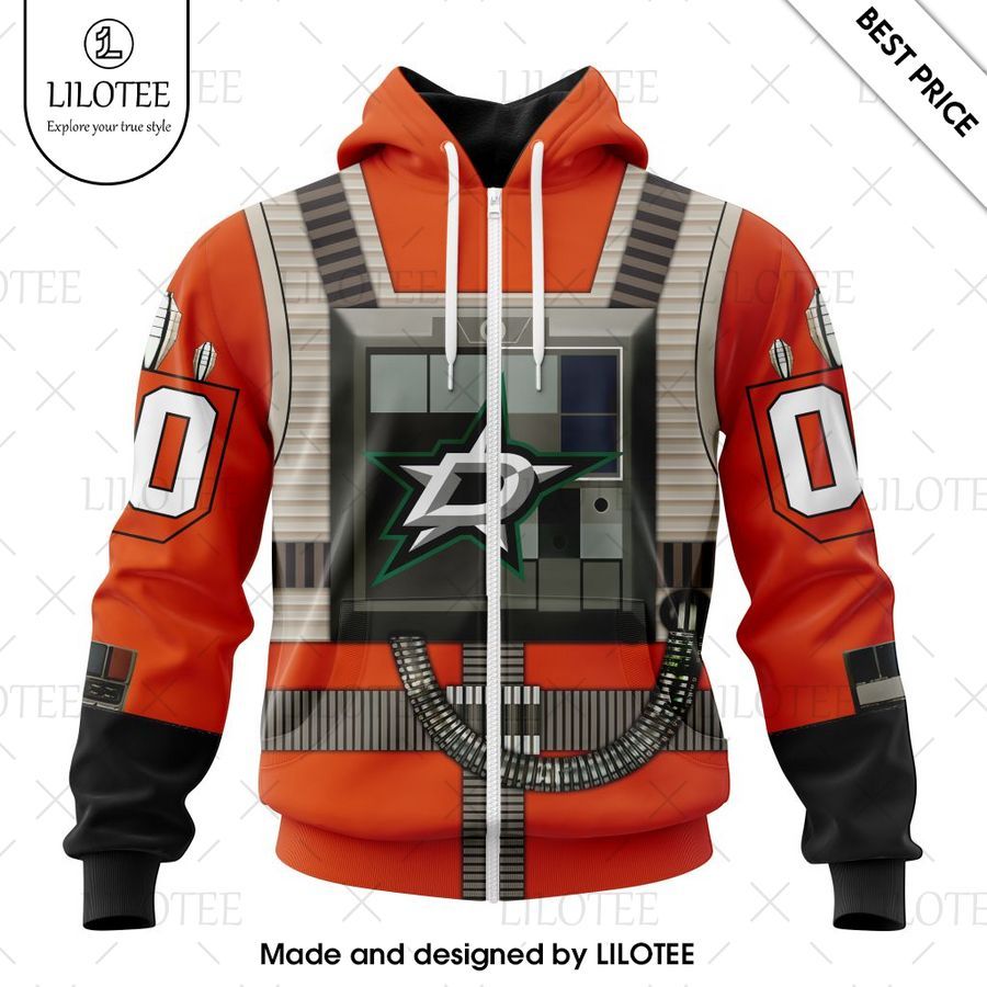 dallas stars star wars rebel pilot design custom shirt 2 633