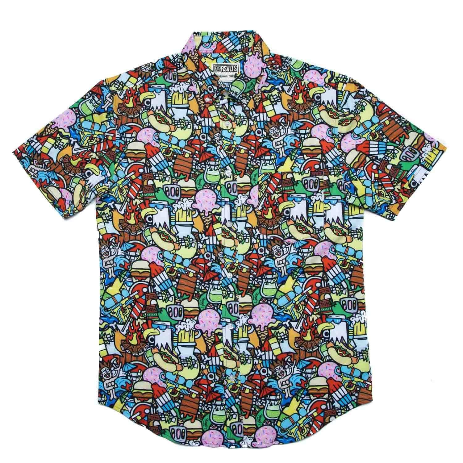 darty in the usa hawaiian shirt 8202 nQdey