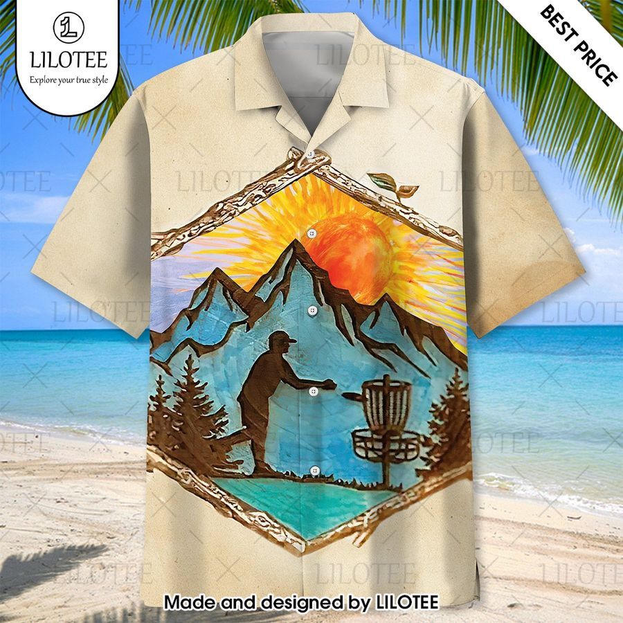 disc golf vintage hawaiian shirt 2 736