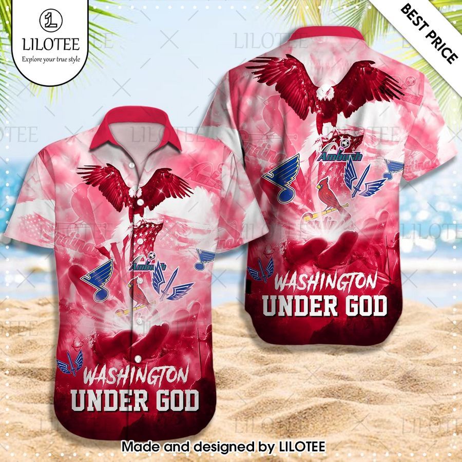 eagle washington under god pink hawaiian shirt 1 977