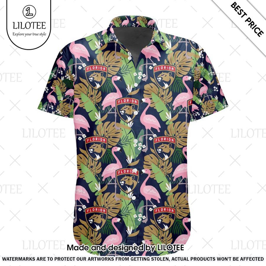 florida panthers flamingo hawaiian shirt 2 474