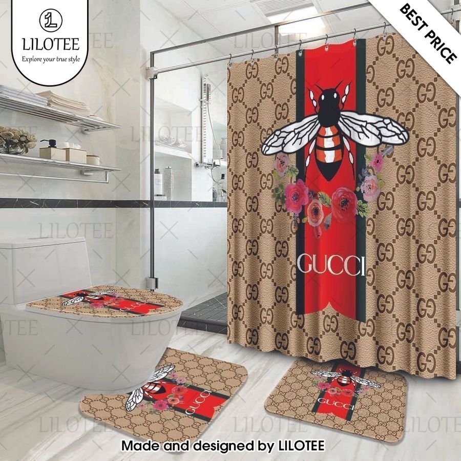 gucci bee shower curtain 1 314