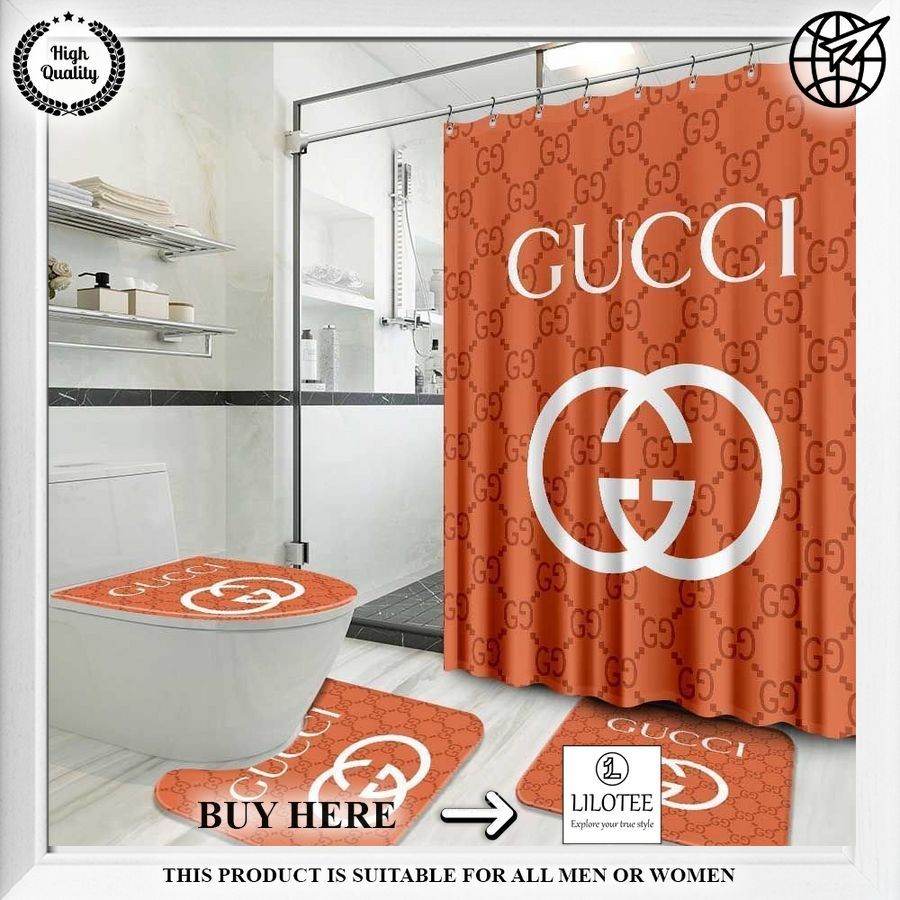 gucci orange bathroom curtain 1 790