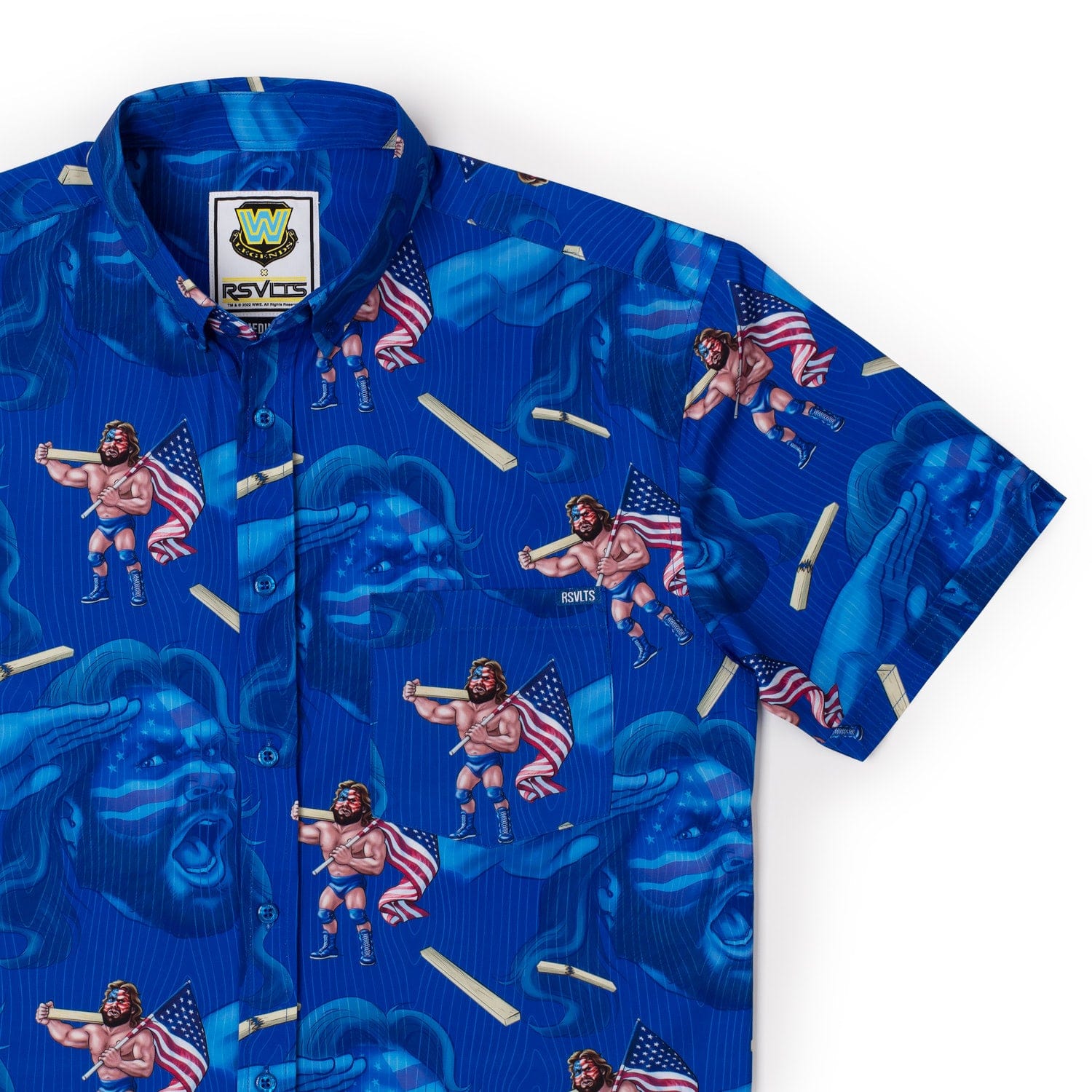 hacksaw jim duggan summer slam 89 hawaiian shirt 5112 hyDYm