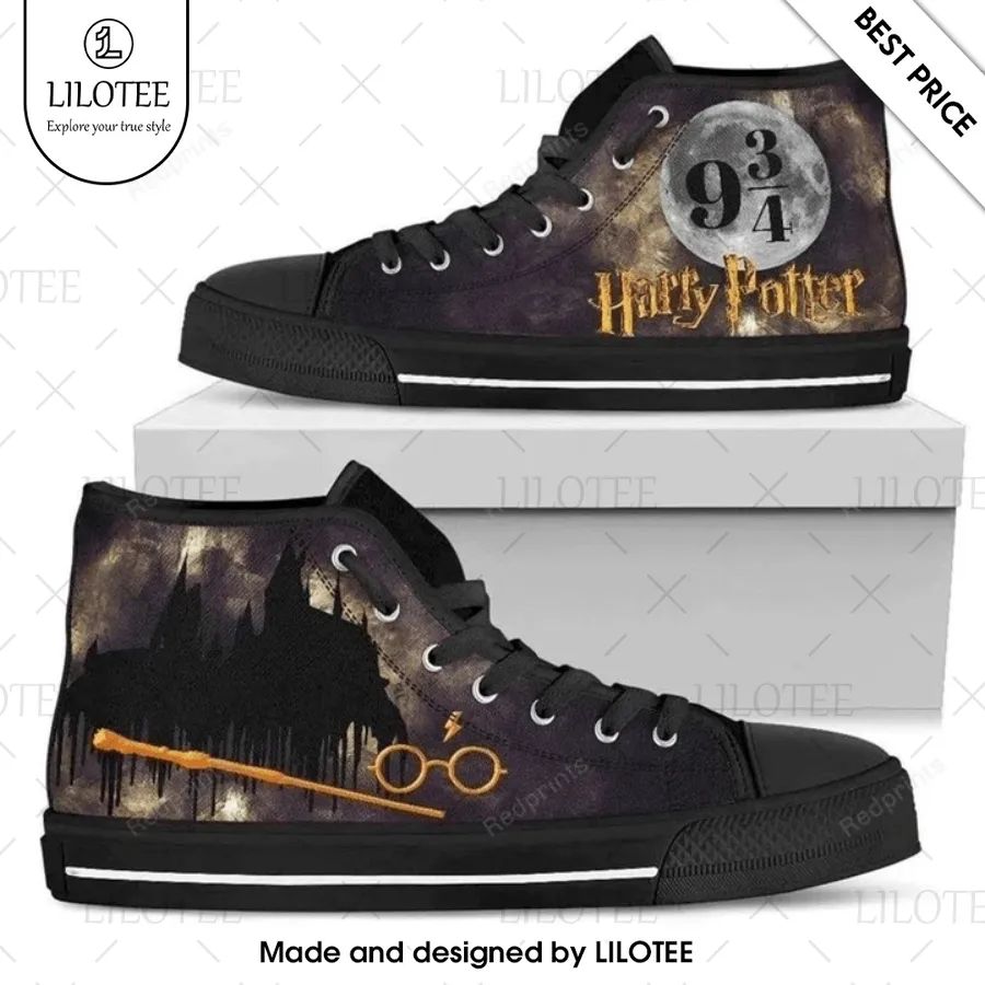 harry potter 9 3 4 high top canvas shoes 1 378