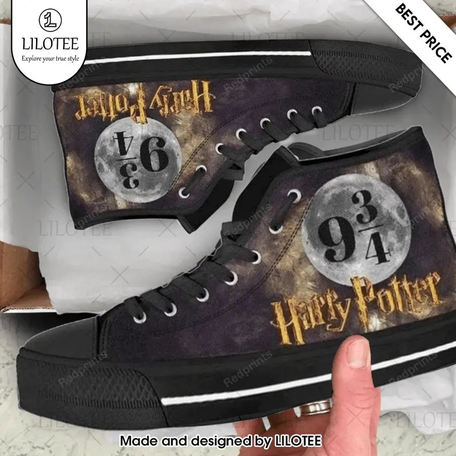 harry potter 9 3 4 high top canvas shoes 2 762