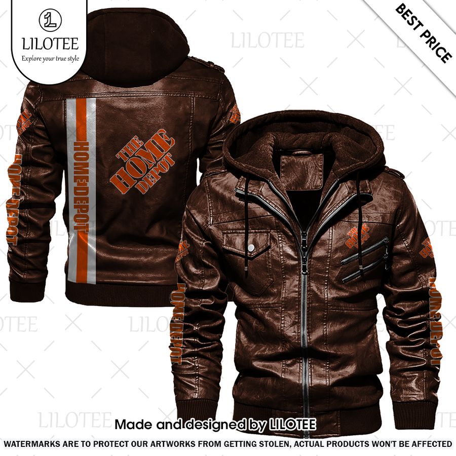 home depot leather jacket 1 284