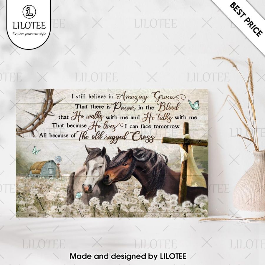 i still believe in amazing grace horse poster 2 367