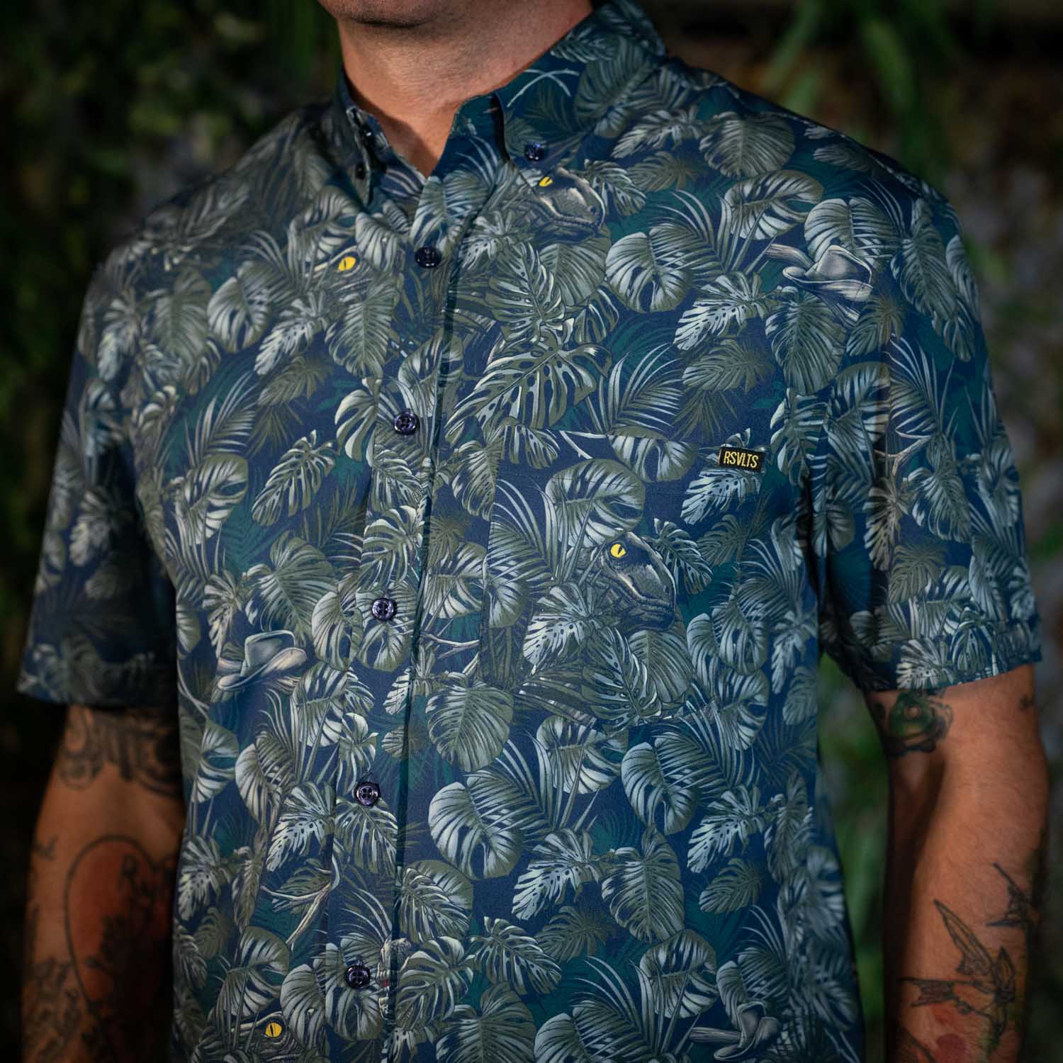 jurassic park clever girl hawaiian shirt 6486 WbyXt