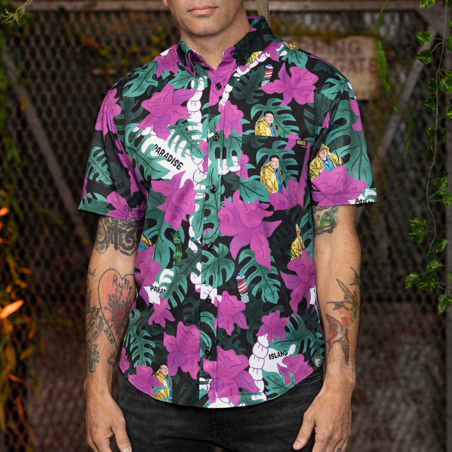 jurassic park nobody cares hawaiian shirt 8509 cis88