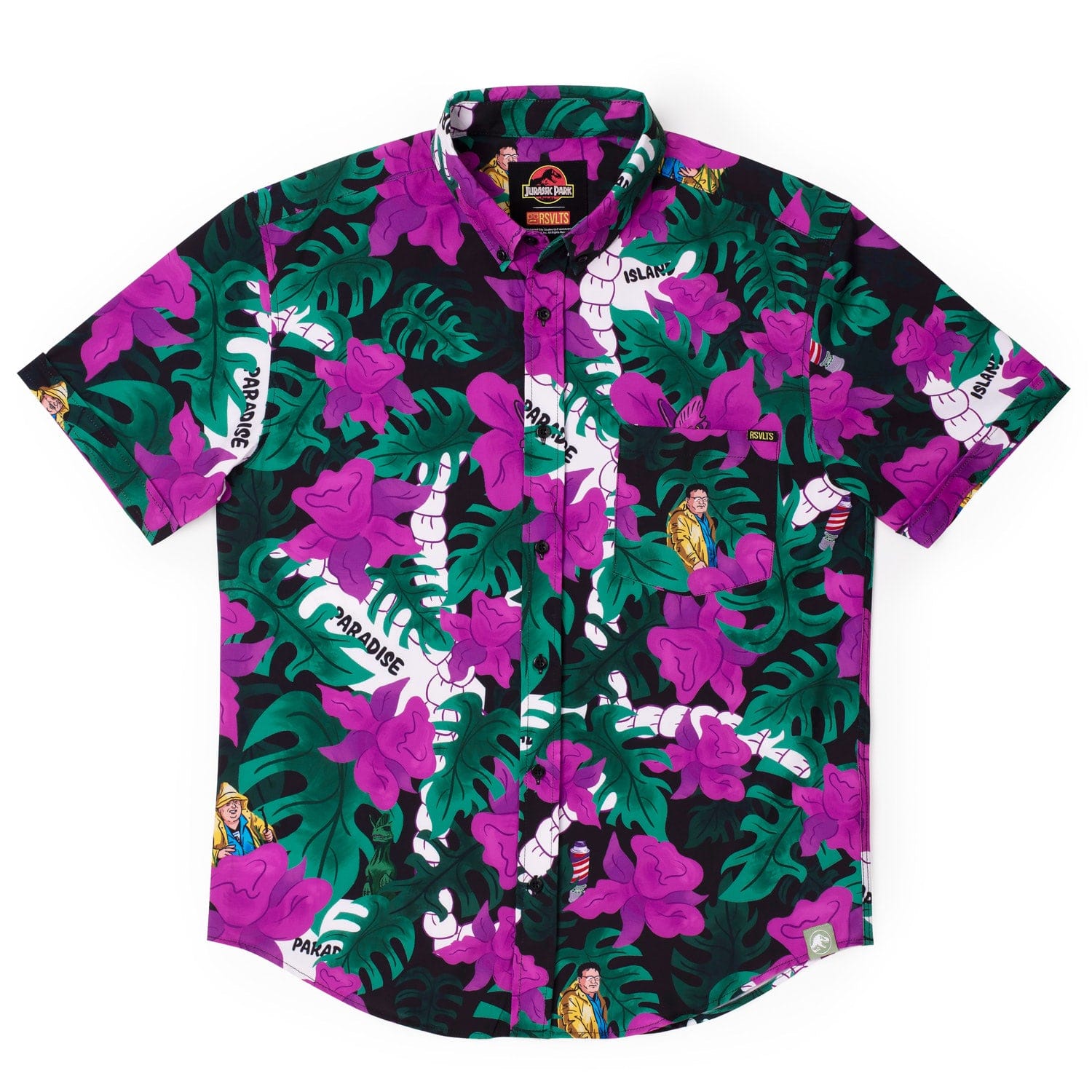 jurassic park nobody cares hawaiian shirt 8513 zdO43