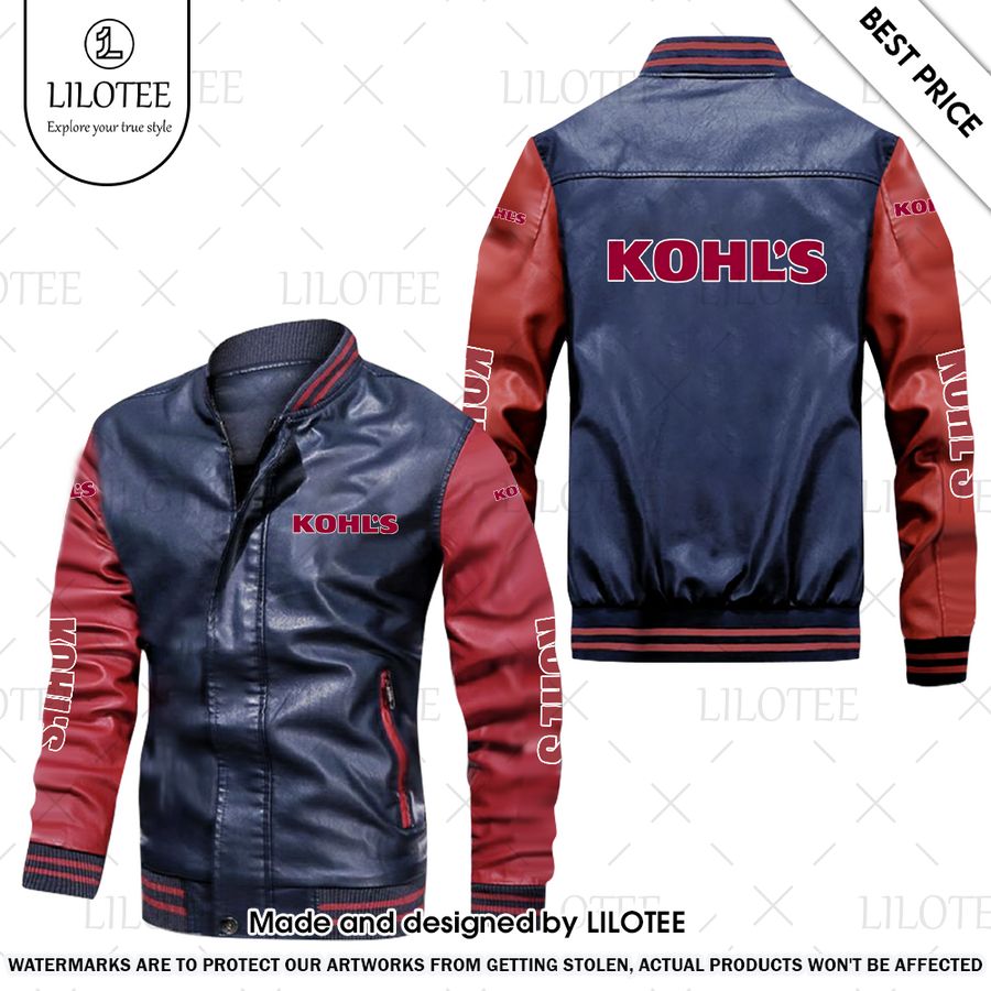 kohls leather bomber jacket 2 110