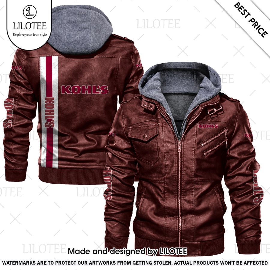 kohls leather jacket 2 454