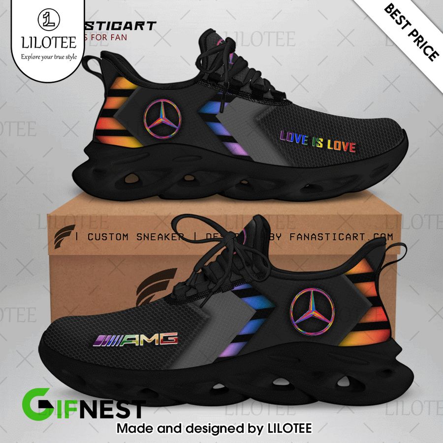 lgbt love is love amg petronas f1 racing clunky max soul shoes 1 372