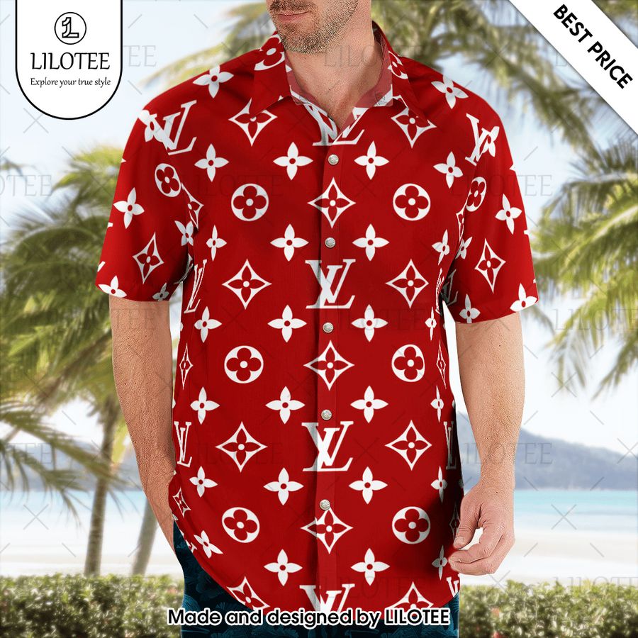 louis vuitton logo hawaiian shirt 2 149