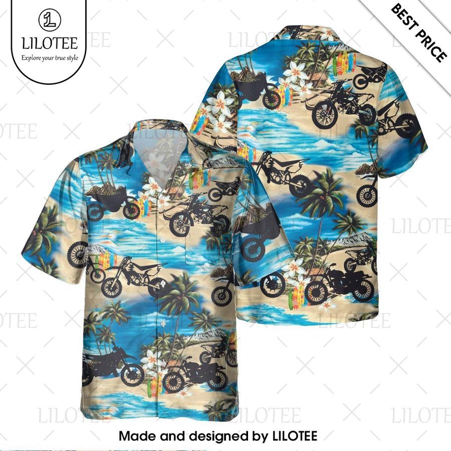 love dirt bikes beach summer hawaiian shirt 1 722