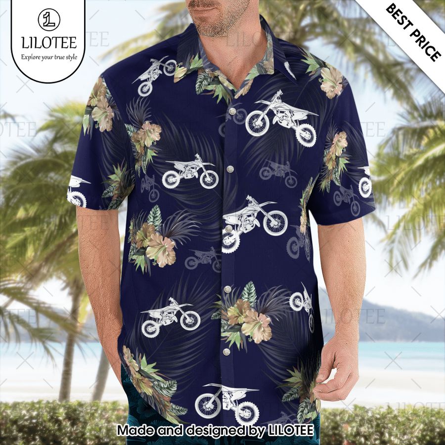 love dirt bikes tropical hawaiian shirt 2 210