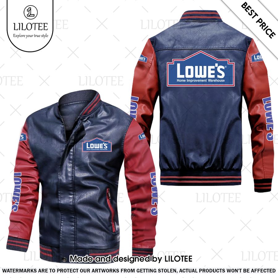 lowes leather bomber jacket 2 106
