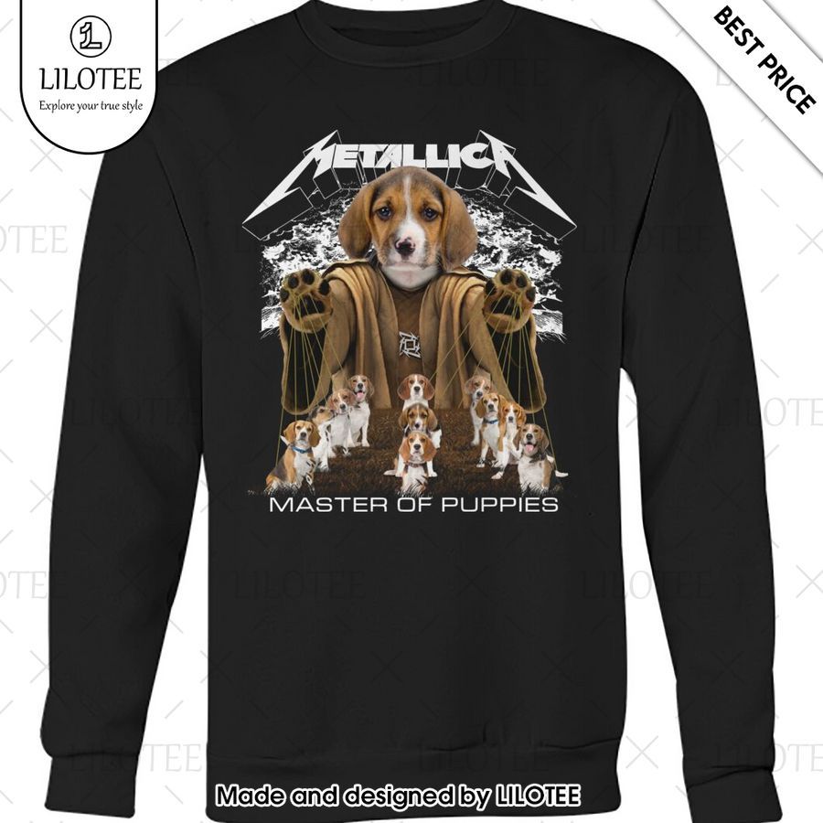 metallica beagle master of puppies shirt 2 331