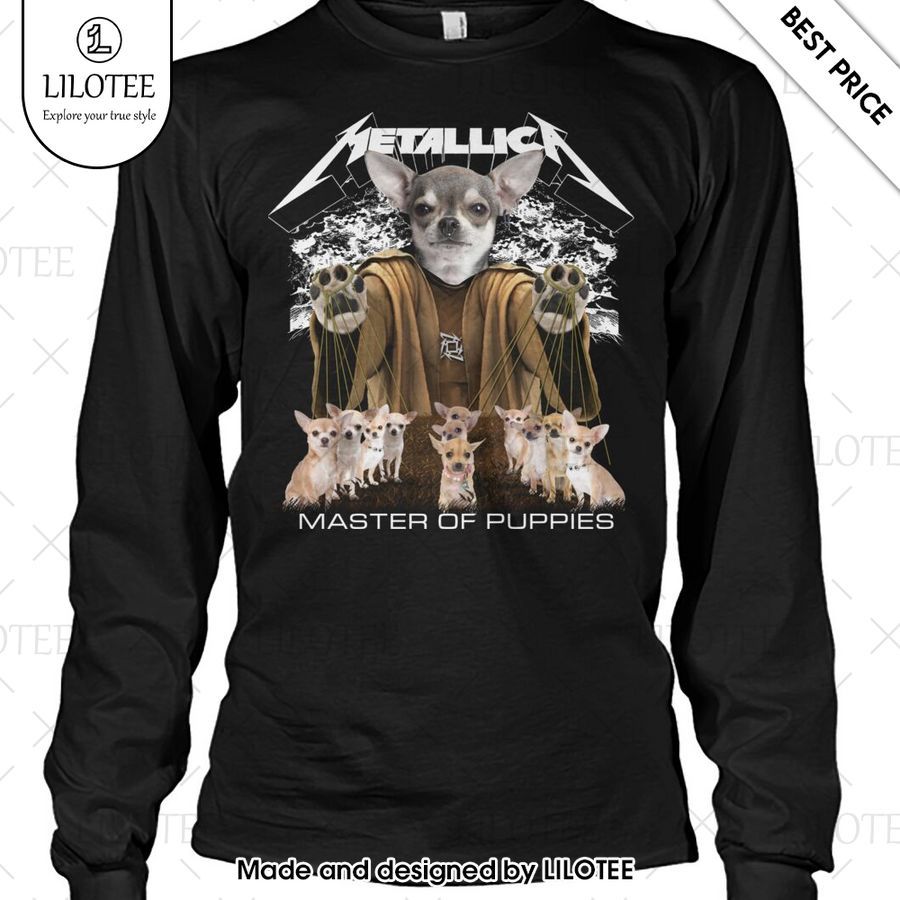 metallica chihuahua master of puppies shirt 2 885