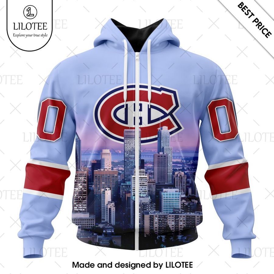 montreal canadiens city skyline special design personalized shirt 2 159