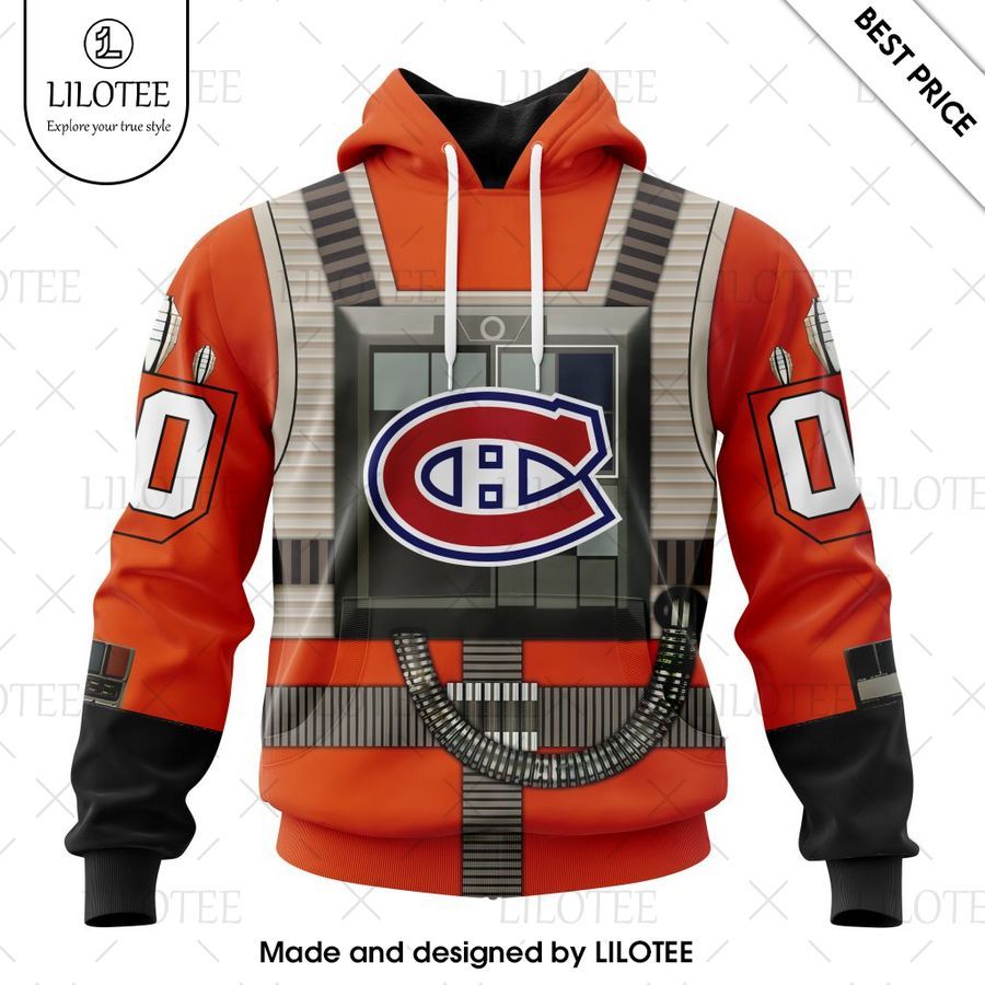 montreal canadiens star wars rebel pilot design custom shirt 1 538