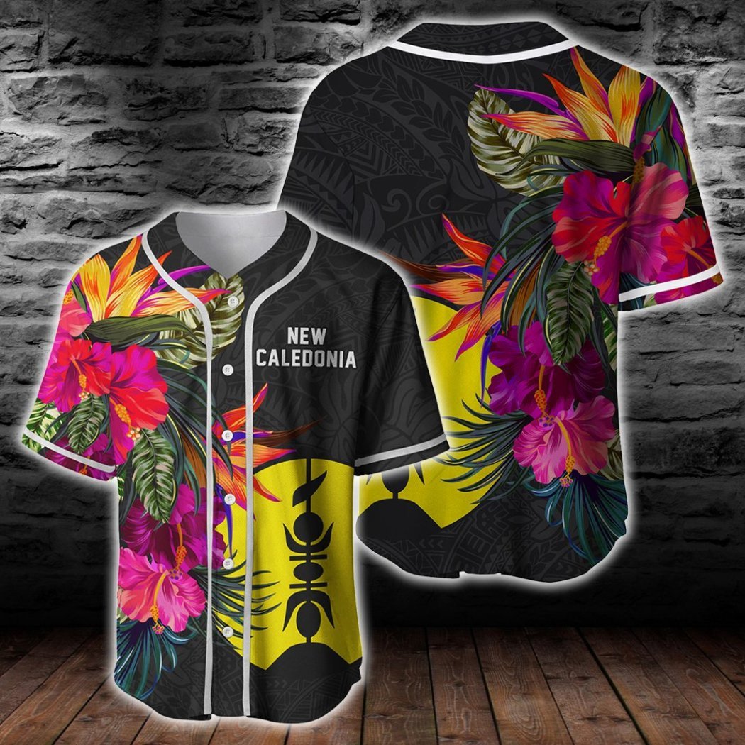 new caledonia polynesian hibiscus baseball jersey 1714 nplES