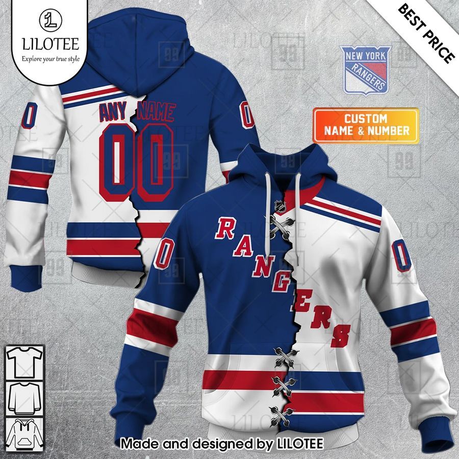 new york rangers mix home and away jersey personalized shirt 1 76