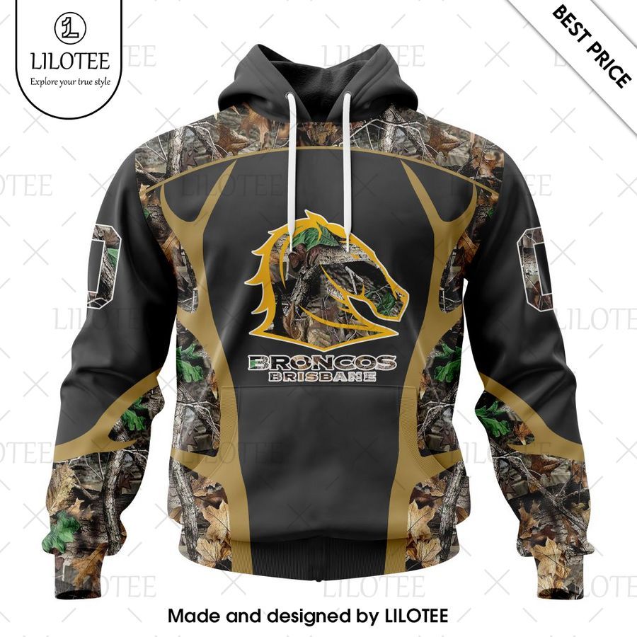 personalized nrl brisbane broncos special camo hunting hoodie 1 114