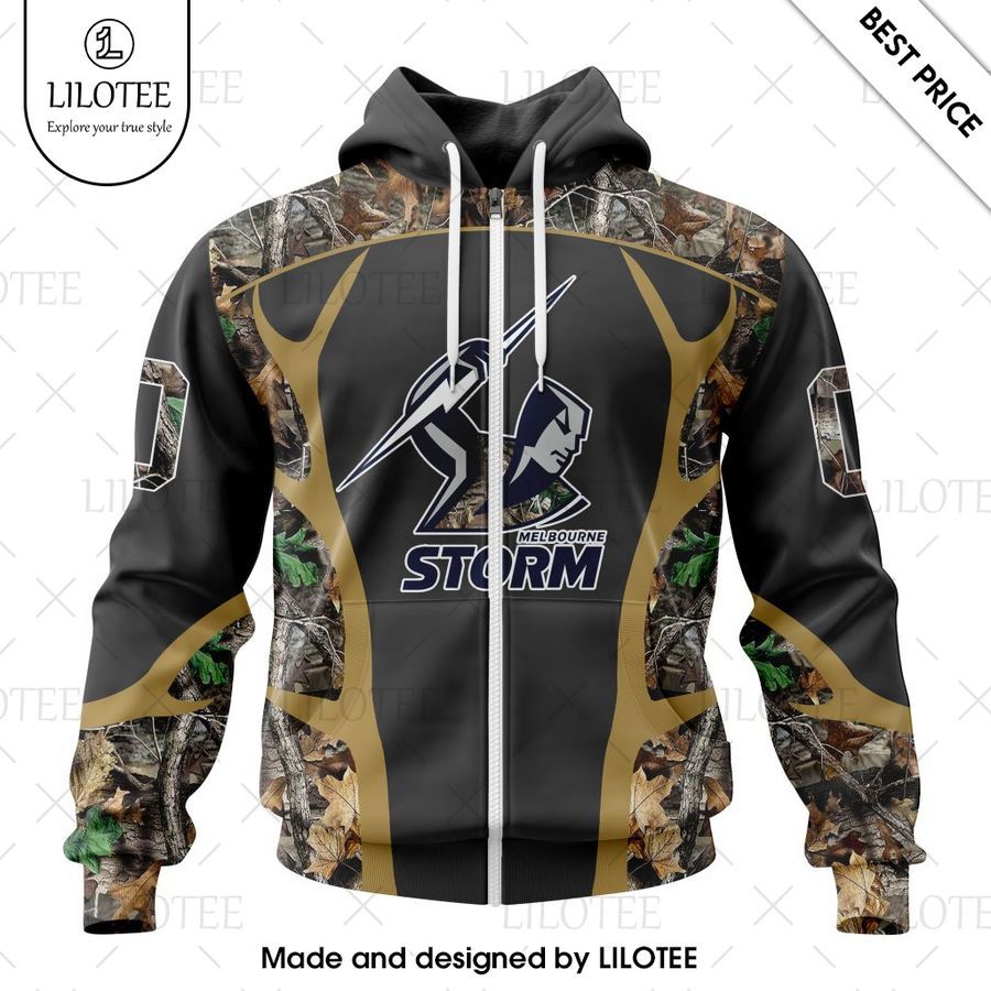 personalized nrl melbourne storm special camo hunting hoodie 2 527