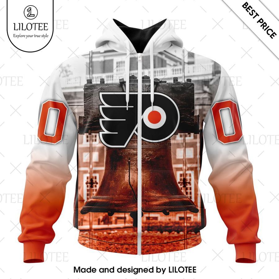 philadelphia flyers special design with the liberty bell custom shirt 2 353