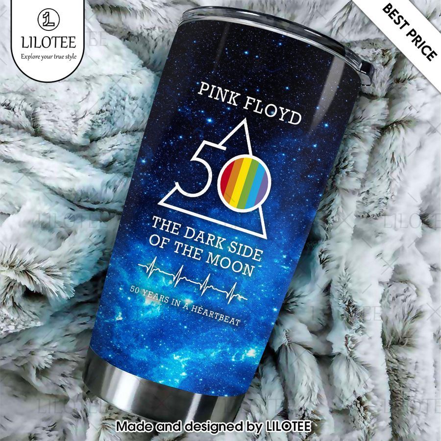 pink floyd 50th anniversary the dark side of the moon tumbler 2 398