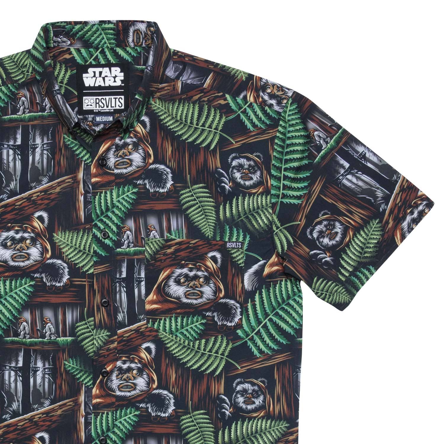 star wars welcome to the forest moon hawaiian shirt 5747 UJmmg