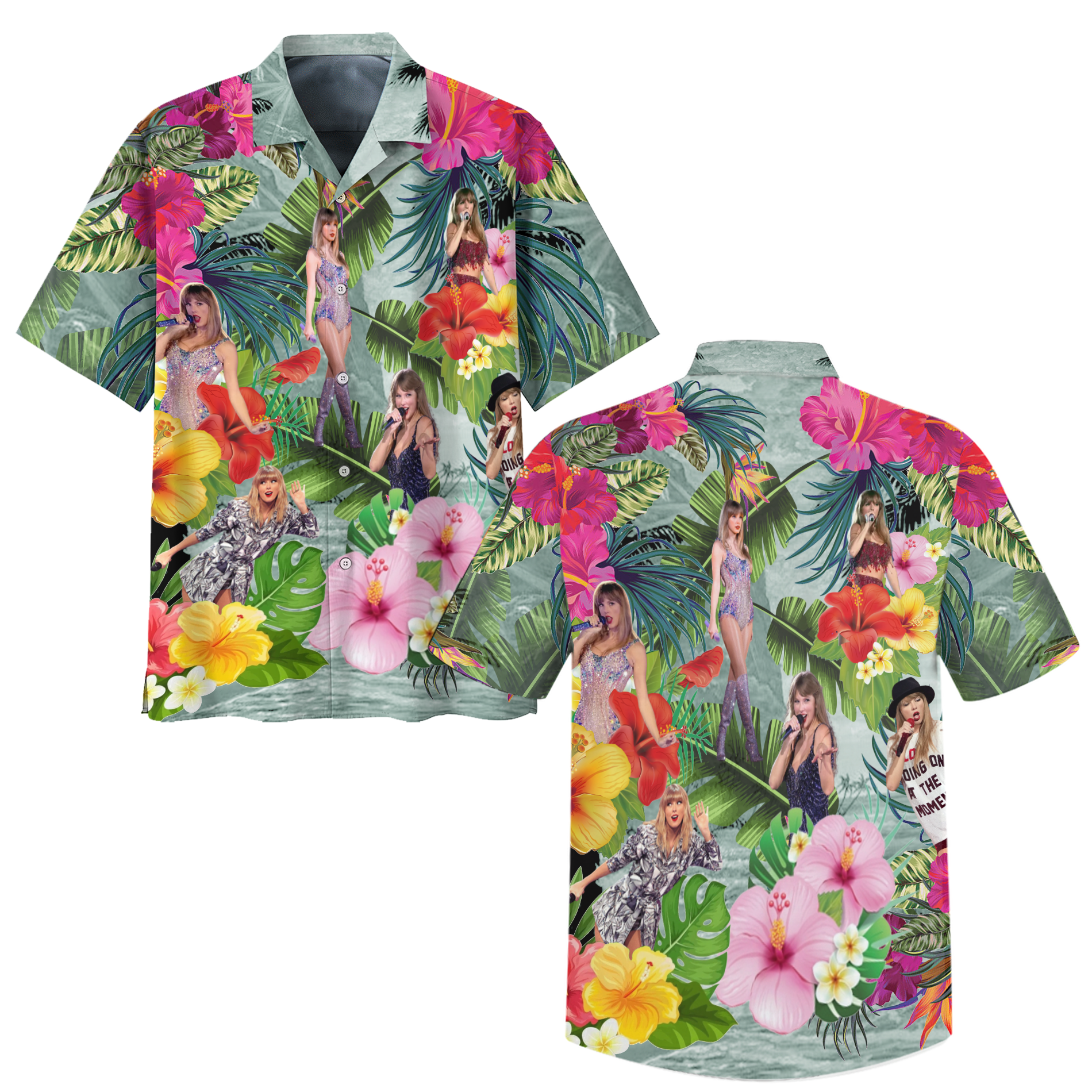taylor swift tropical hawaiian shirt 9293 Xp2Z8