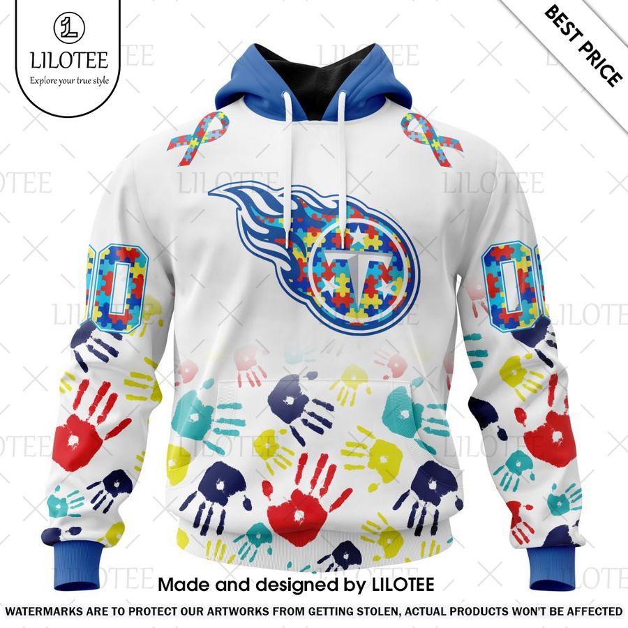 tennessee titans special autism awareness design custom shirt 1 882