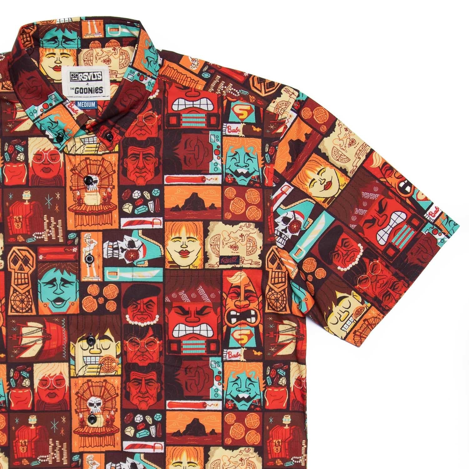 the goonies tiki hawaiian shirt 7995 XW50O
