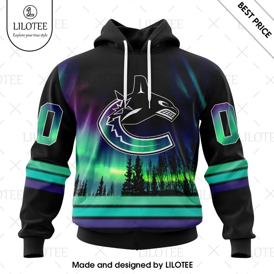 vancouver canucks northern lights special design personalized shirt 1 850