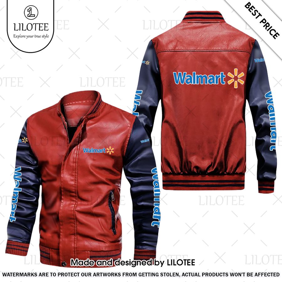 walmart leather bomber jacket 1 688