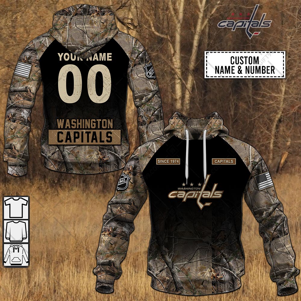 washington capitals hunting camouflage custom shirt 4625 RGsDo