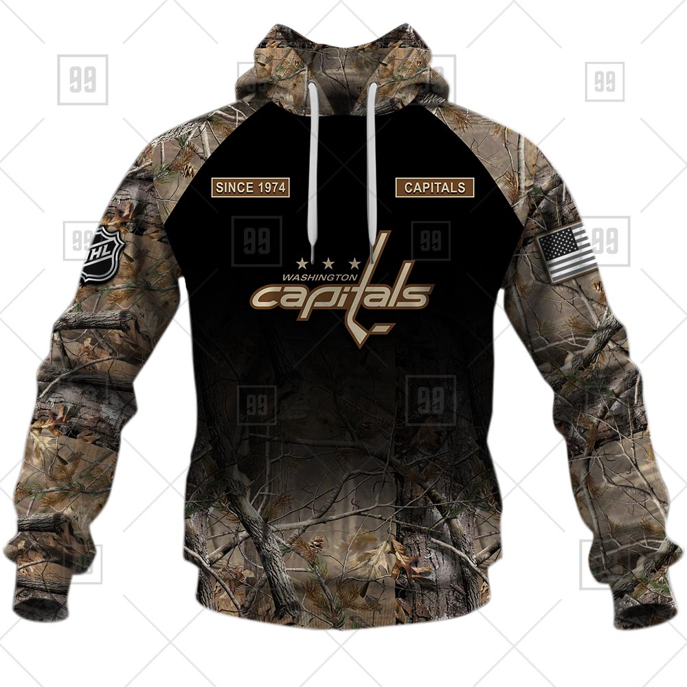 washington capitals hunting camouflage custom shirt 6172 7hNMT